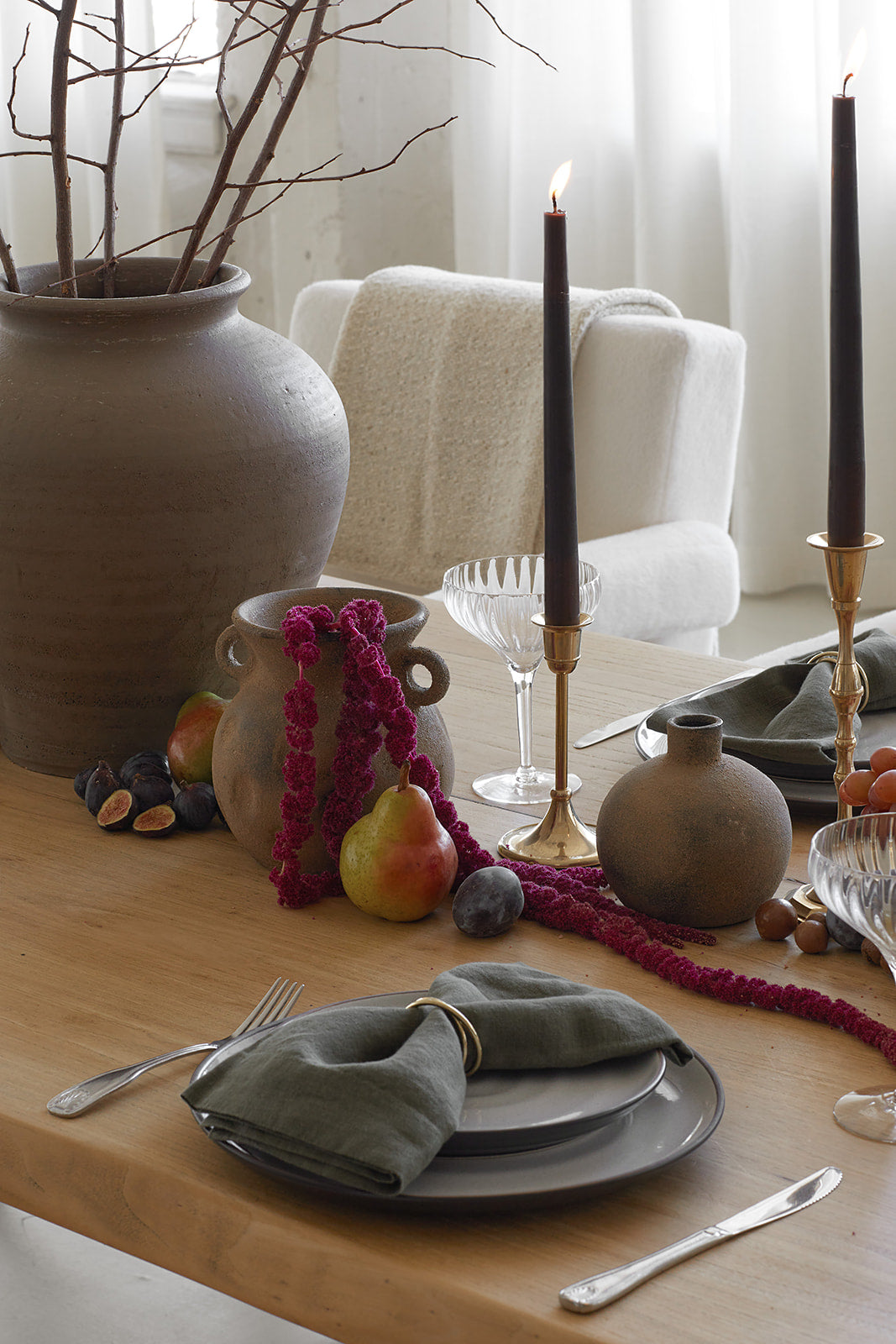 Apple Vase - Rustic Umber